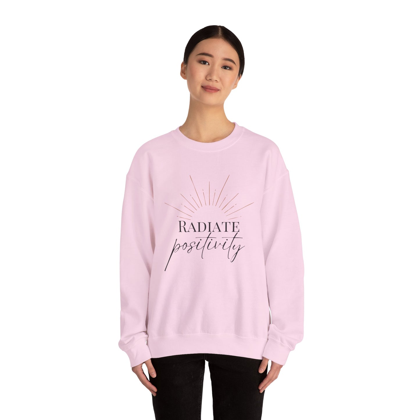 Radiate Positivity Women's Crew neck Sweatshirt