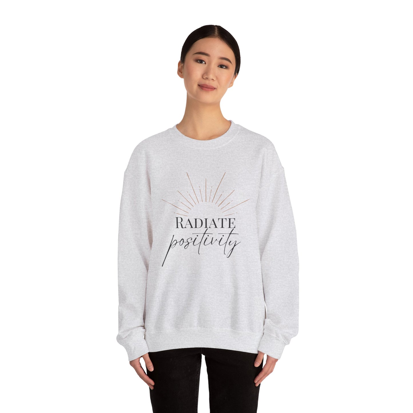 Radiate Positivity Women's Crew neck Sweatshirt
