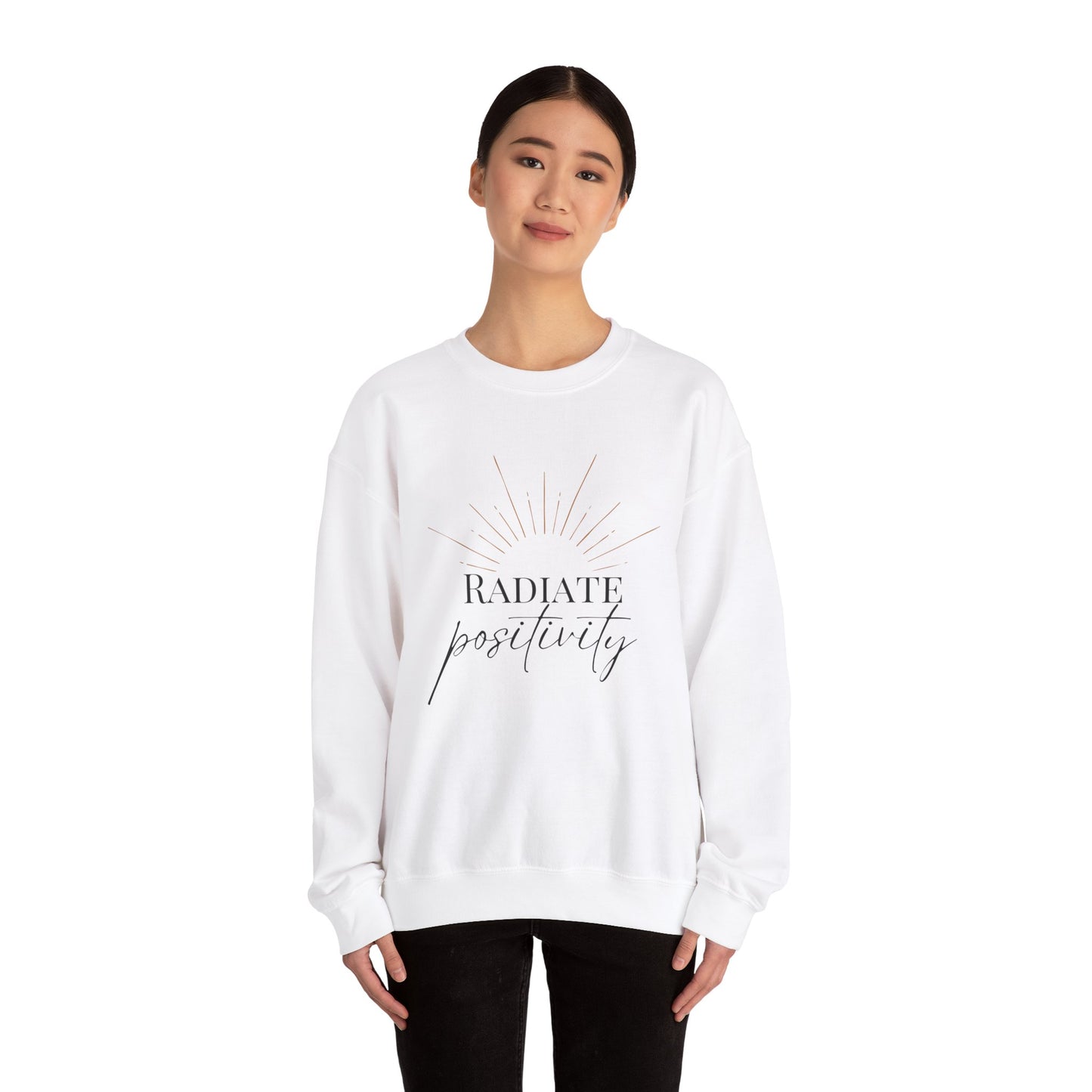 Radiate Positivity Women's Crew neck Sweatshirt