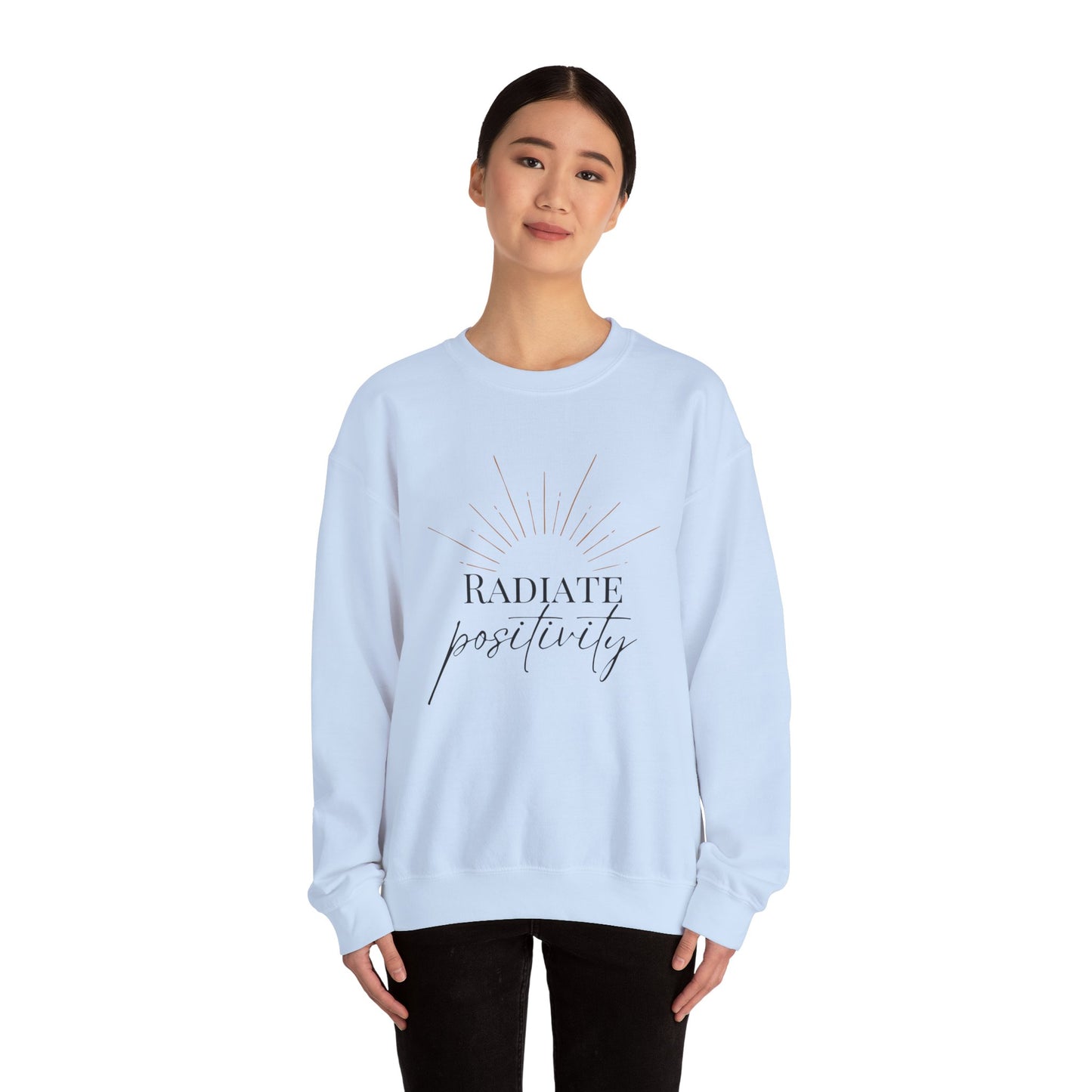 Radiate Positivity Women's Crew neck Sweatshirt