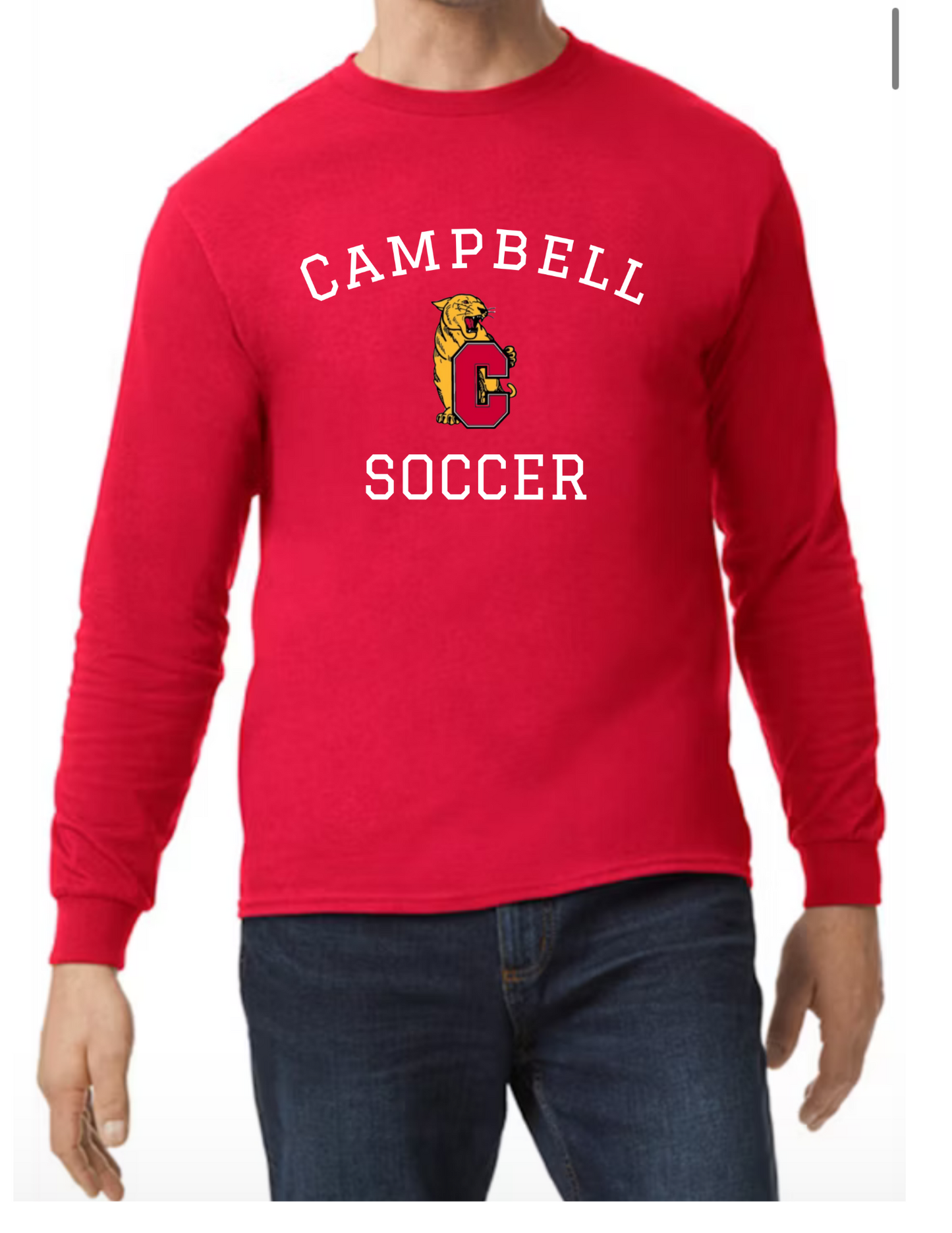 Campbell Cougars Soccer Long Sleeve