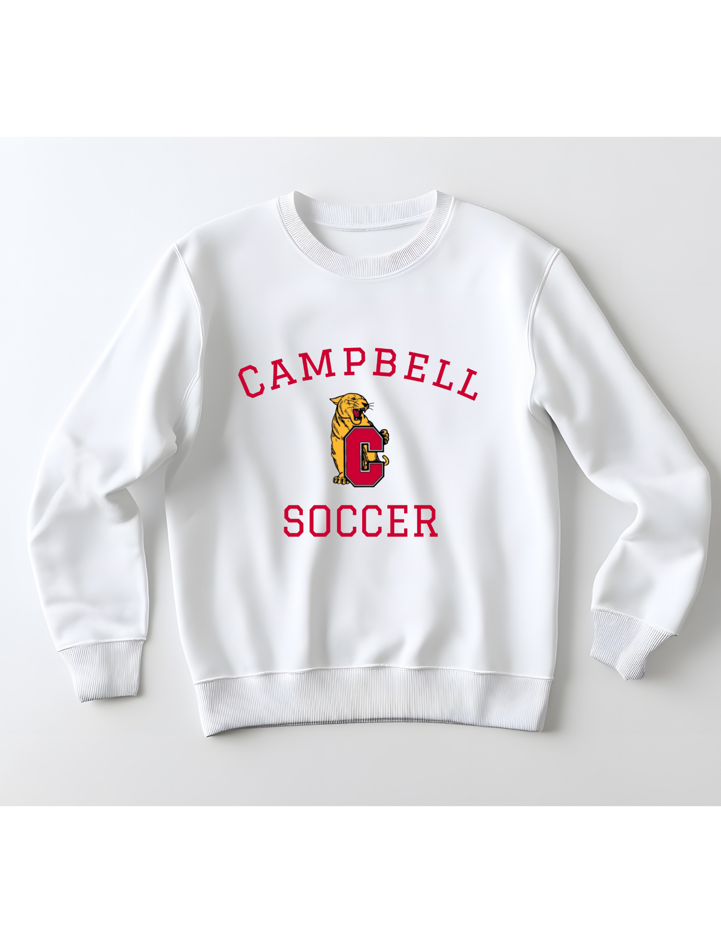 Campbell Cougars Soccer Crewneck Sweater