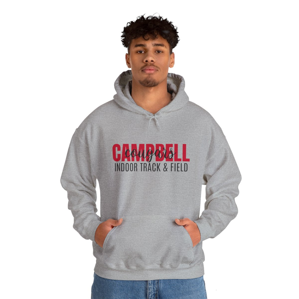 Campbell Cougars Indoor Track & Field Hoodie