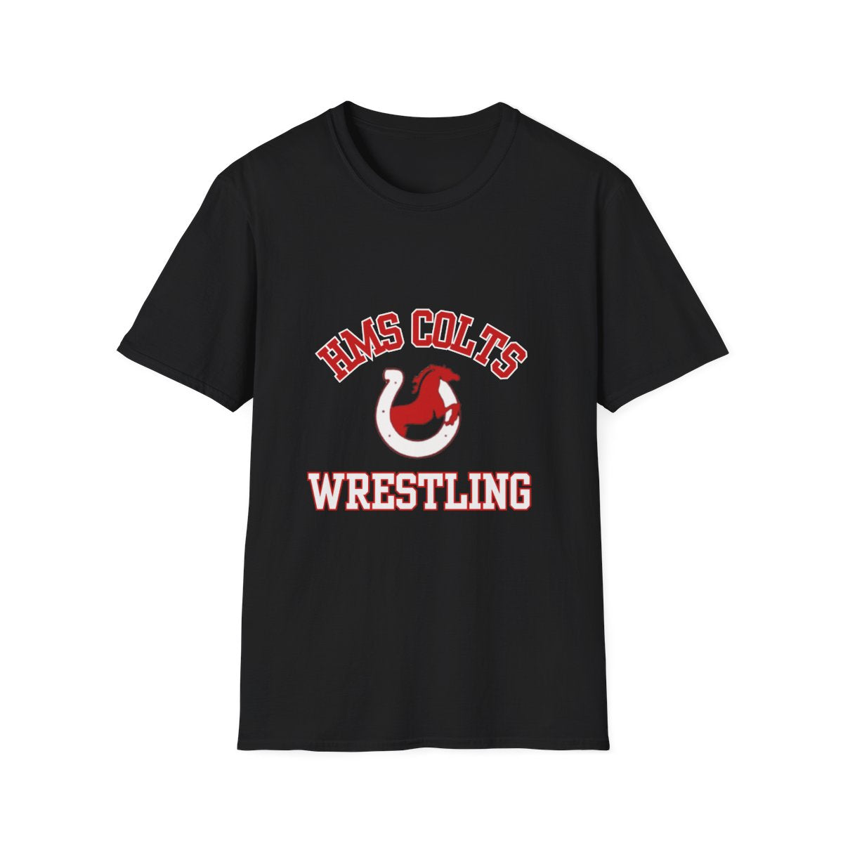 HMS Colts Wrestling Cotton T-Shirt