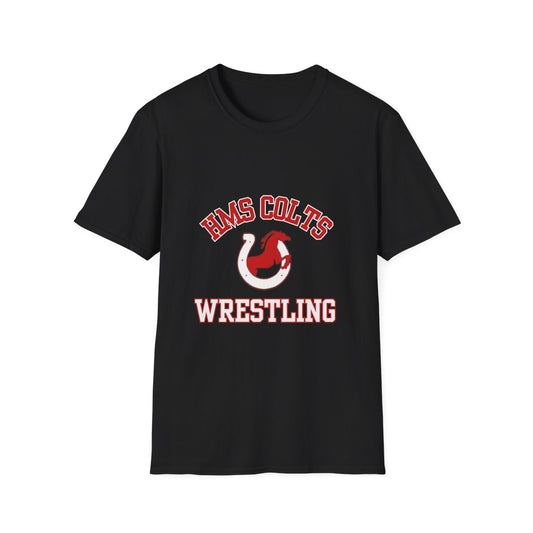 HMS Colts Wrestling Cotton T-Shirt