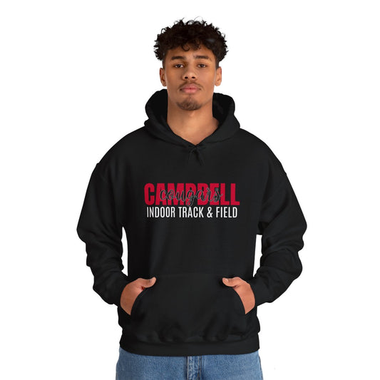 Campbell Cougars Indoor Track & Field Hoodie