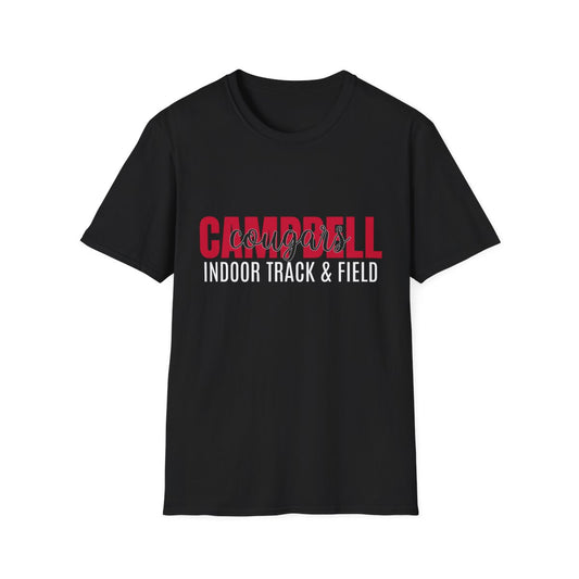 Campbell Cougars Indoor Track & Field T-Shirt